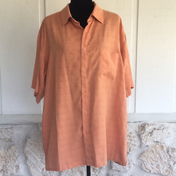 joseph & Feiss Other - Joseph & Feiss Men’s short sleeve orange shir